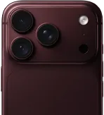 iPhone 18 Pro in Burgundy, featuring 48 MP Main camera with variable aperture