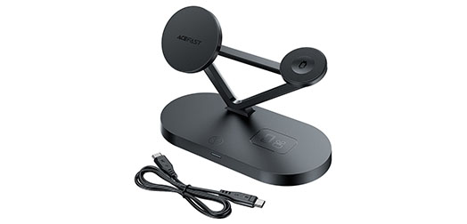 Fast Wireless Charger Desktop Holder E9 3-in-1