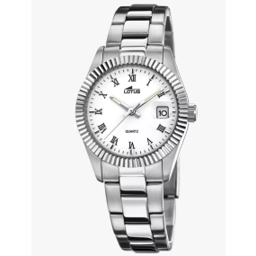 Lotus Woman - Quartz - Mineral - Stainless Steel Bracelet