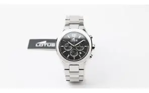 Lotus Man - Quartz - Mineral - Steel Bracelet