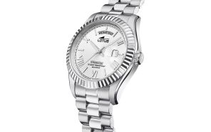 Lotus Man - Quartz - Mineral - Steel Bracelet