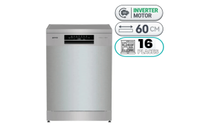 Gorenje GS693C60XUVAD Built-in Dishwasher - 16 Places - Inverter Motor - Stainless Steel