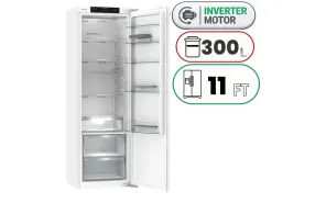 Gorenje RI517E62WF Refrigerator - 300 L - 10.7 Cu. Ft. - Inverter Motor - White