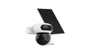 EZVIZ CB90 Dual Kit Dual-Lens + Solar Panel 8W2K⁺ & 2K⁺ Dual-Lens All-Day Recording Wi-Fi Camera