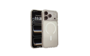 Transparent Protective Phone Case with Aluminum Buttons - ZF1955