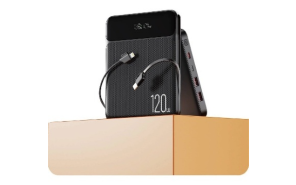 120W 20,000mAh Power Bank with Digital Display - ZP01
