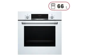 Bosch HBF534EW0Q Built-In Electric Oven - 66 L - 3300 W - Polar White Glass