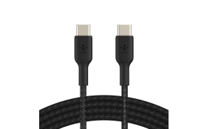 Belkin 240W Braided USB-C to USB-C Cable 2m - Black