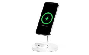 Belkin 2-in-1 MagSafe Wireless Charging Stand 15W - White