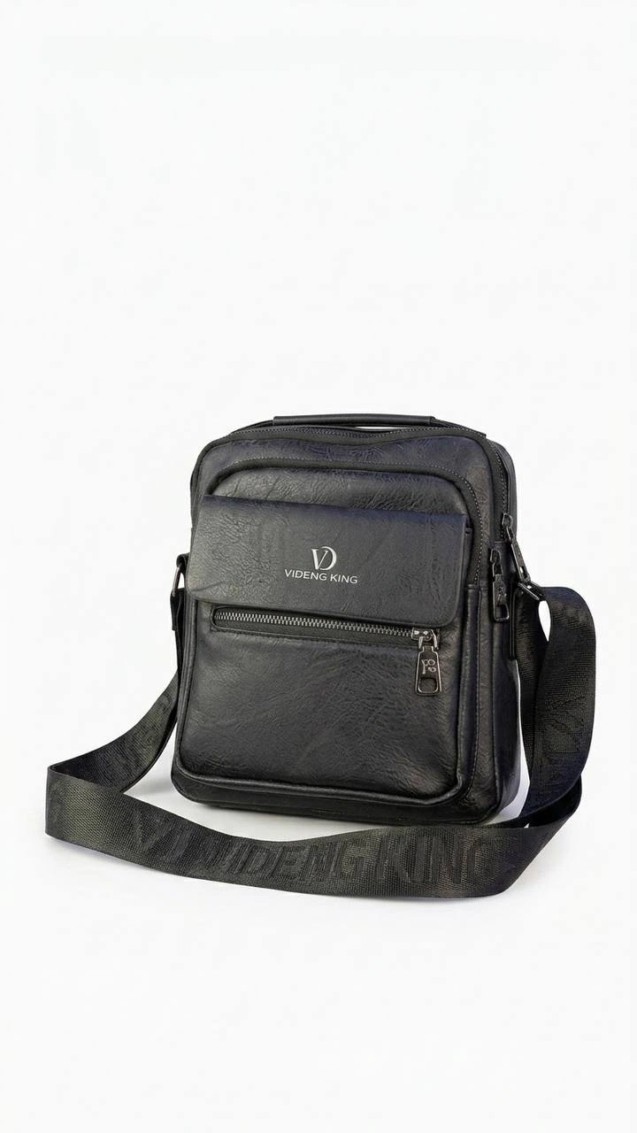 Adjustable Leather Crossbody Bag