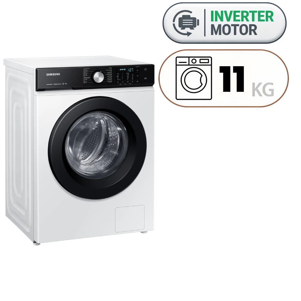 Samsung WW11B1A046AE Washing Machine - 11 kg - Inverter Motor - White