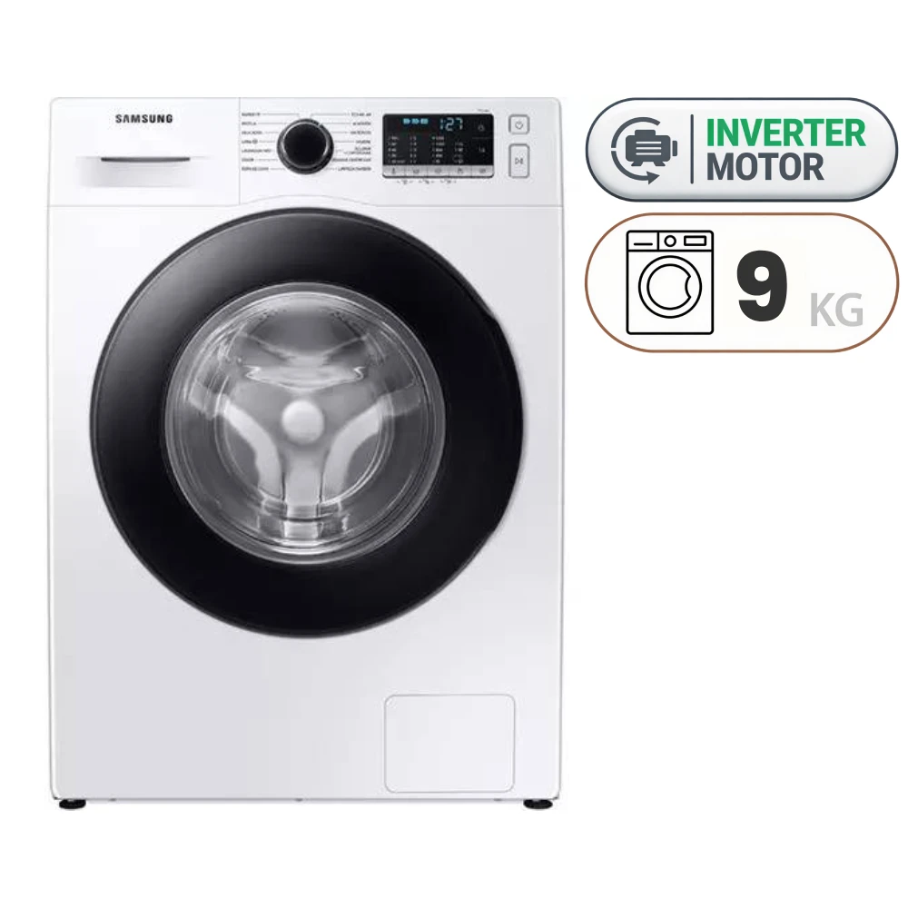Samsung WW90TA046AE 9kg Front Load Washing Machine 1400RPM – White