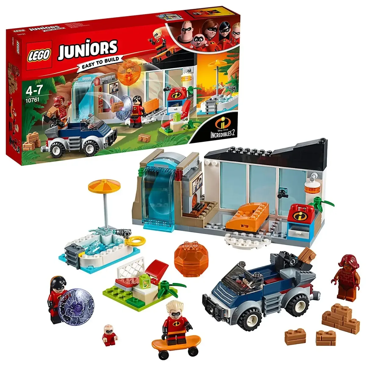 LEGO® Juniors: Disney Pixar’s The Incredibles 2 – The Great Home Escape (10761)