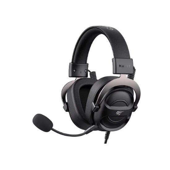 Havit H2002d Wired Gaming headphone Black+Ochre 