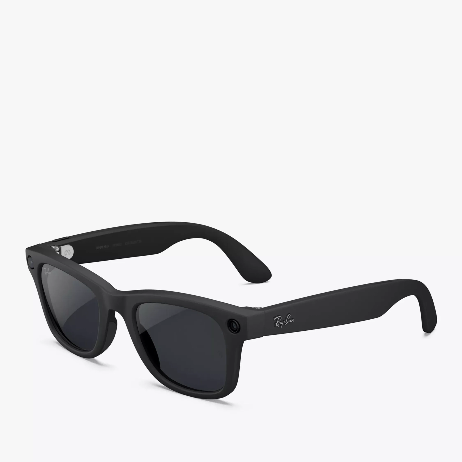 Ray-Ban Meta Wayfarer Smart Glasses (Gen 2) — Matte Black with Clear to Grey Transitions Lenses