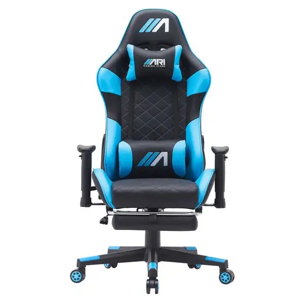 Gaming Chair AG01 Black & Skyblue