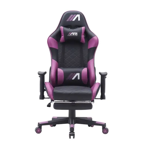 Gaming Chair AG01 - Black & Purple