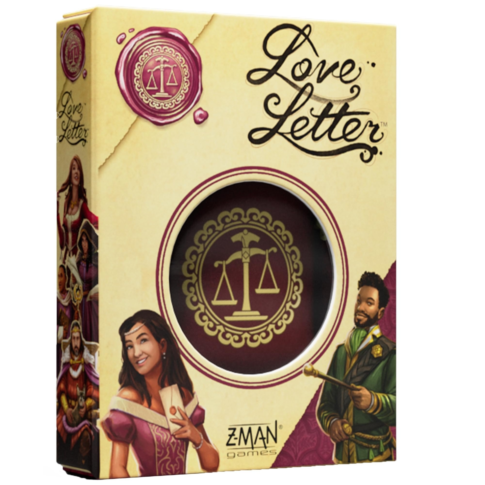 Love Letter Board Game – Classic Deduction  Risk Strategy Card Game