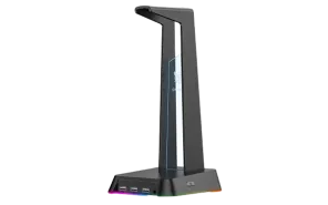 ONIKUMA ST2 Adjustable Gaming Headset Stand with Anti-Slip Base – Black