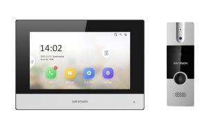 Hikvision Hybrid Intercom Kit - Video Intercom - HD Touch Screen