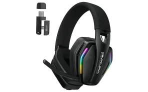 Onikuma GT826 Gaming Headset - Tri-Mode - RGB Lighting