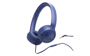 JBL Tune 530 Wired On-Ear Headphones - Blue