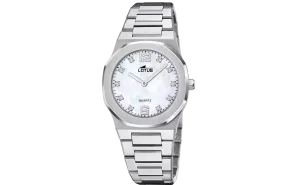 Lotus Woman - Quartz - Mineral - Stainless-Steel Bracelet