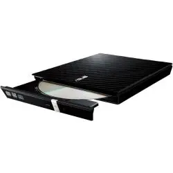 Asus SDRW-08D2S-U Slim USB External DVD Writer with Disc Encryption