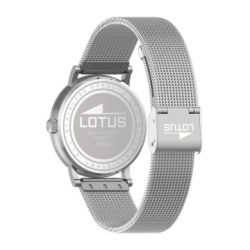 Lotus Woman - Quartz - Mineral - Steel Mesh Bracelet