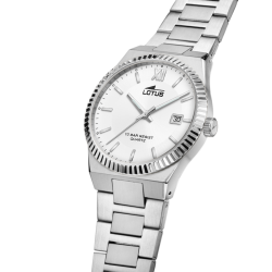 Lotus Man - Quartz - Steel Bracelet (Folding Clasp)