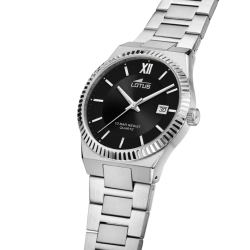 Lotus Man - Quartz - Steel Bracelet (Folding Clasp)