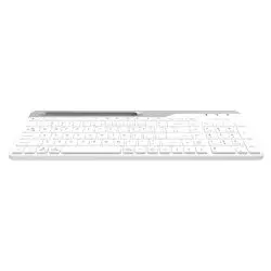 A4tech Fstyler FBK25 Bluetooth Wireless Slim Keyboard&nbsp; - Dual Mode (BT + 2.4GHz) -White