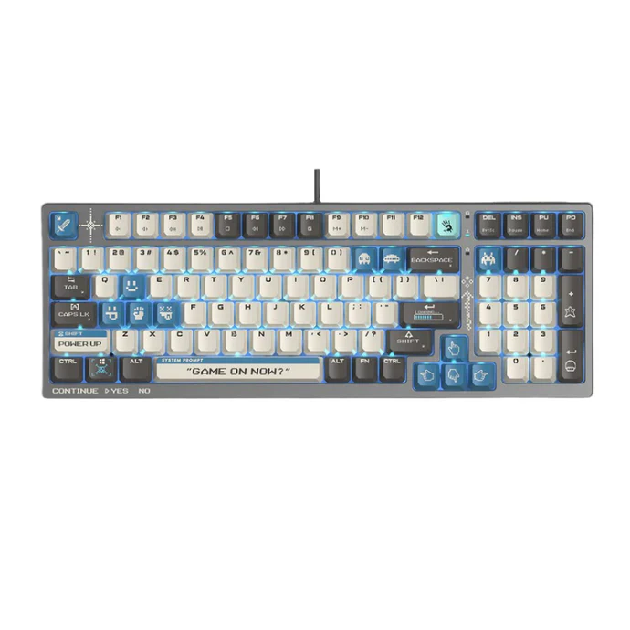 Bloody S98 Gaming Keyboard - BLMS Mechanical - Pixels Blue