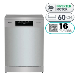 Gorenje GS693C60XUVAD Built-in Dishwasher - 16 Places - Inverter Motor - Stainless Steel