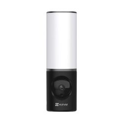 EZVIZ 2K+ Smart Outdoor Security Camera with Floodlight, Built-in 32G Storage, Colour Night Vision, Siren & Light Alarm, AI Human Detection, Two-Way Talk, Waterproof, Hardwired Installation (LC3)