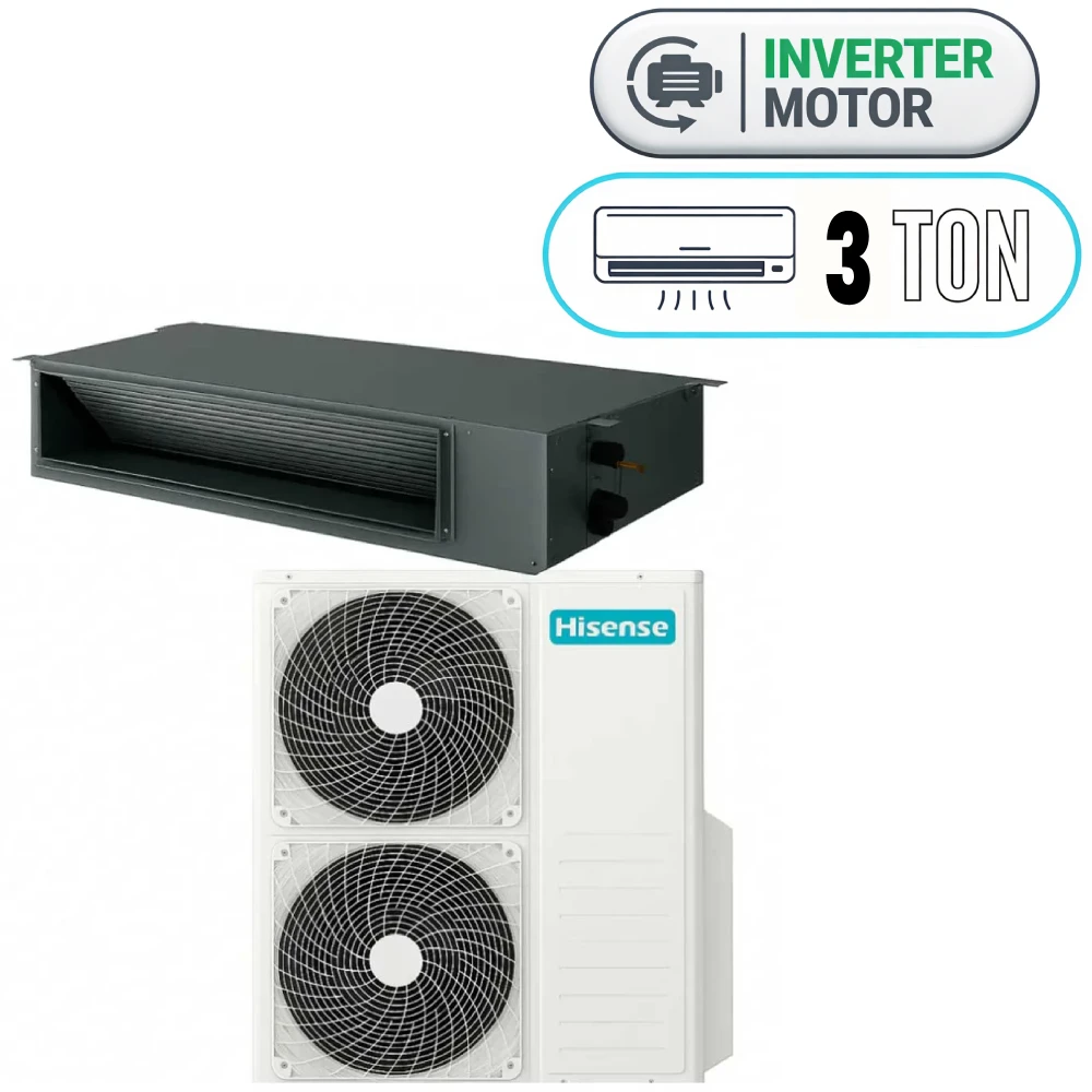 Hisense QUAD-36UT4 Cassette AC - 3 Ton - Inverter