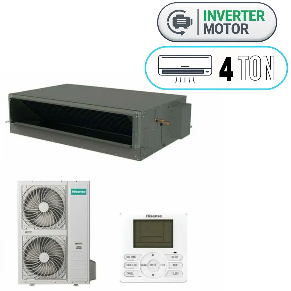 Hisense QAUD-48UT4 Cassette AC - 4 Ton - Inverter