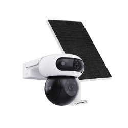 EZVIZ CB90 Dual Kit Dual-Lens + Solar Panel 8W2K⁺ & 2K⁺ Dual-Lens All-Day Recording Wi-Fi Camera