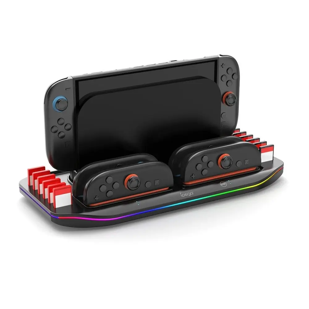 iPega SW2210 Charging Stand - RGB Lighting - Nintendo Switch 2