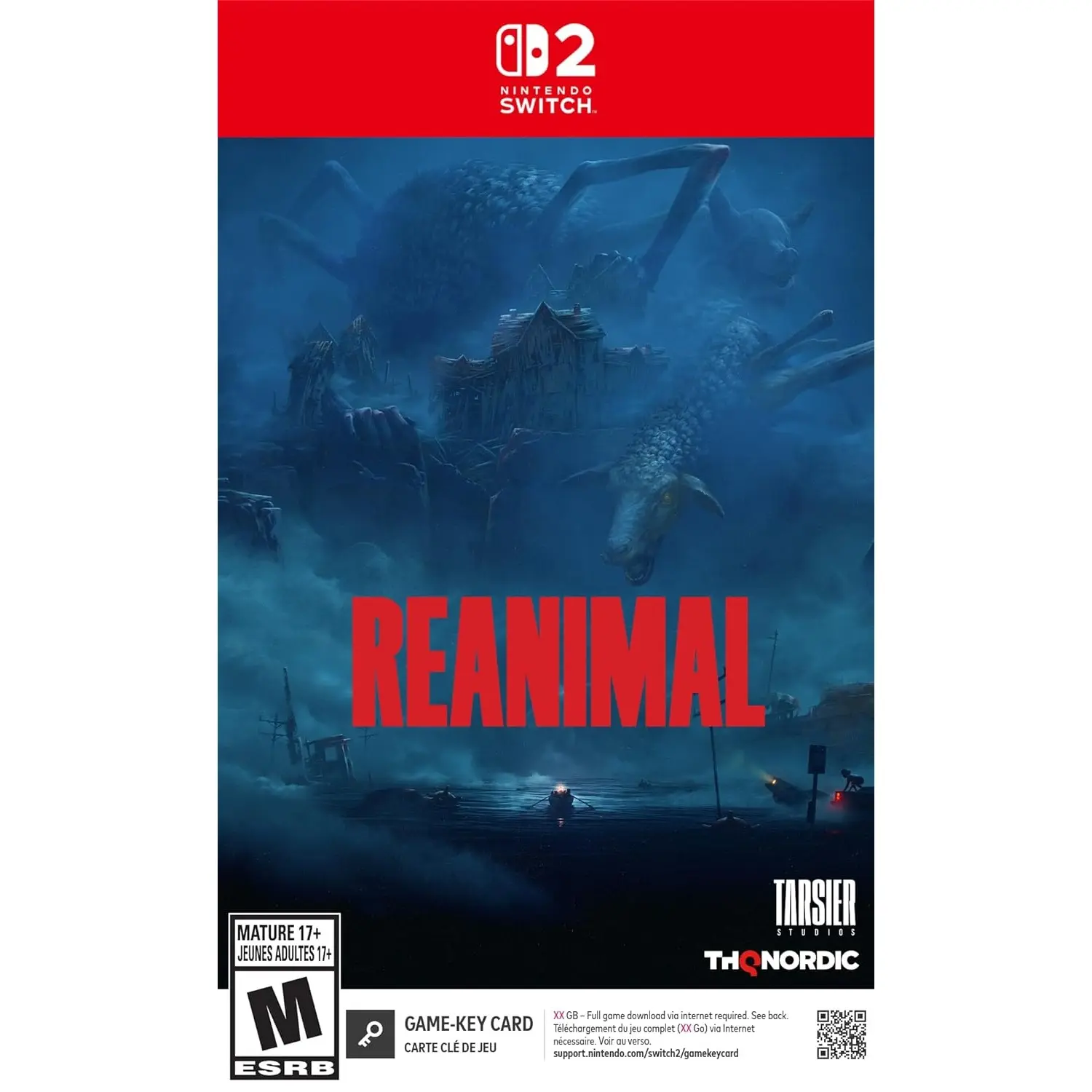 REANIMAL Nintendo Switch 2 Video Game - Local & Online Co-op - Horror