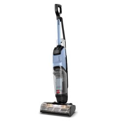 BISSELL CrossWave EdgeFind 4136K Vacuum Mop - 3-in-1 - Corded - Black/Blue