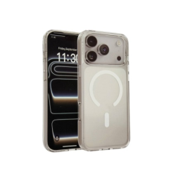 Transparent Protective Phone Case with Aluminum Buttons - ZF1955
