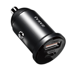 35W Dual-Port Car Charger – PD + USB - ZK600