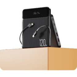 120W 20,000mAh Power Bank with Digital Display - ZP01