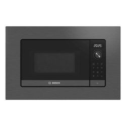 Bosch BEL623MD3 Built-In Microwave - 20 L - 800 W - Black Stainless Steel
