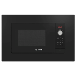 Bosch BEL653MB3 Built-In Microwave - 25 L - 800 W - Piano Black
