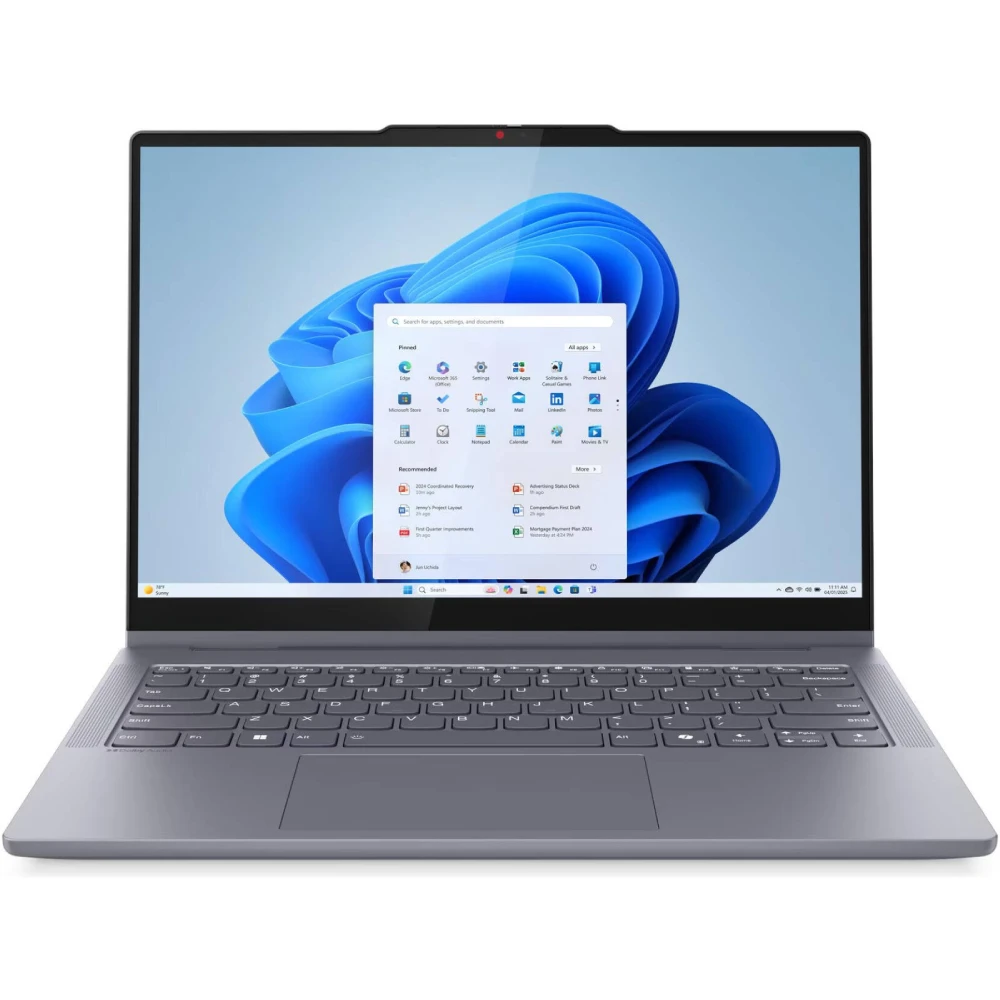 Lenovo IdeaPad 5i 2-in-1 14IAL10 83KR0047US Laptop - 14 Inch - Core Ultra 5-255U - 8GB RAM - 512GB SSD - Touchscreen X360 - Windows 11 - Luna Grey
