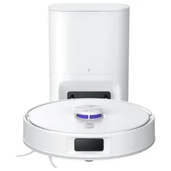 Narwal Robot Vacuum Cleaner Freo S - Smart Vacuum - 8000 Pa Suction Power - Laser Navigation System - Self-Emptying for up to 180 Days - App and Voice Control - 20mm Bypass Capacity - White