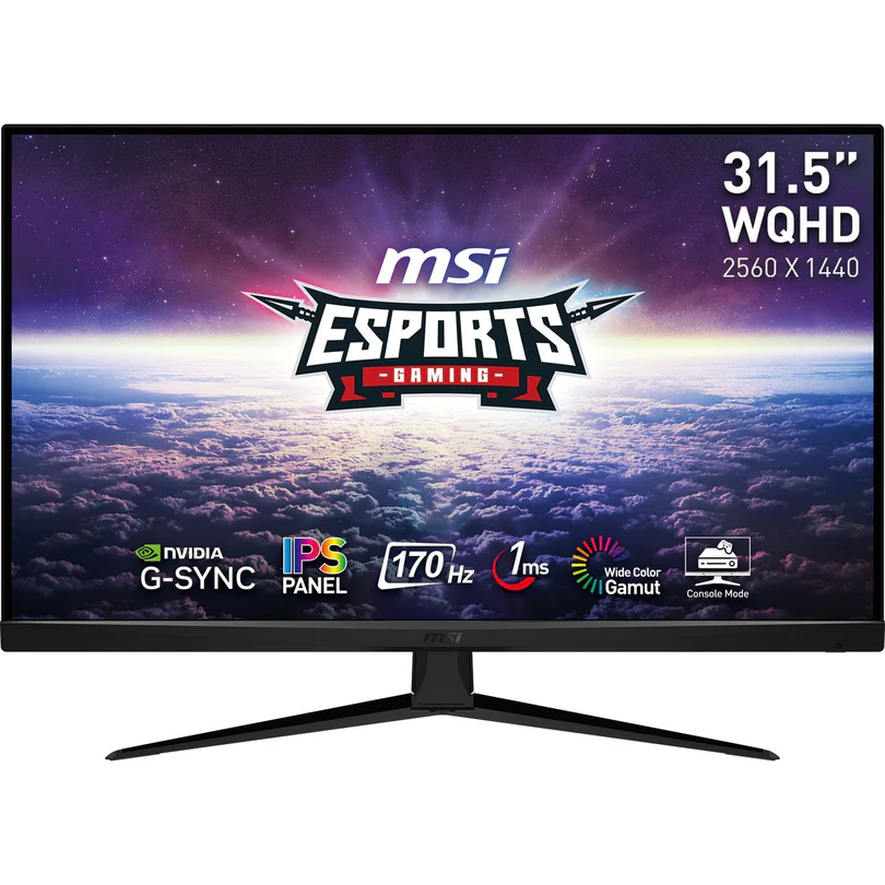 MSI G321Q Gaming Monitor - 170Hz - 1ms WQHD IPS