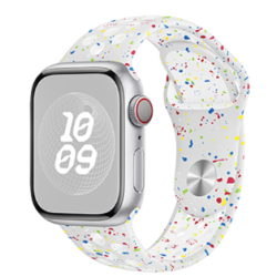 DEVIA iWatch 42|44|45|49mm Deluxe Series Sport2 Watch Band - white